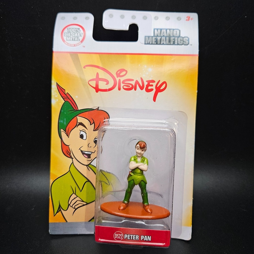 Disney Nano Metalfigs Peter Pan DS22 Die-Cast Metal Figure Jada‎ Toys NEW